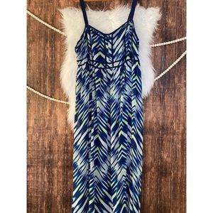 torrid | Blue Palm Print Maxi Dress Size 22